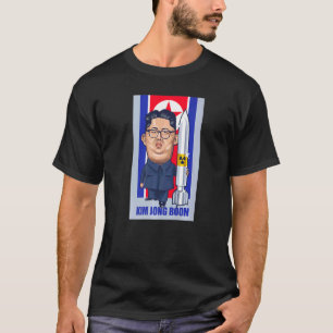 Kim Jong Boom Kim Jong Un Parodie Graphic T-shirt