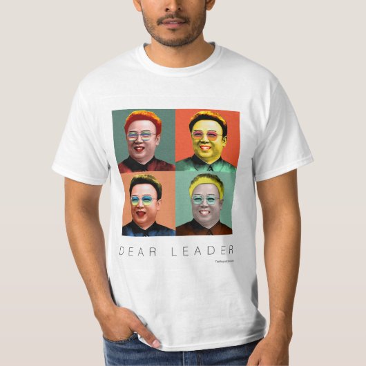 Kim Jong Il: Beste leider T-shirt (Voorkant)