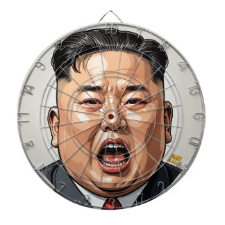 Kim Jong-Il Dartboard - Take Aim, Make Your Point. Dartbord