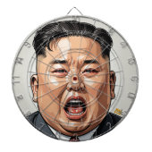 Kim Jong-Il Dartboard - Take Aim, Make Your Point Dartbord (Voorkant)