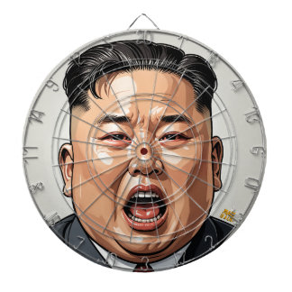 Kim Jong-Il Dartboard - Take Aim, Make Your Point Dartbord