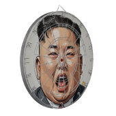 Kim Jong-Il Dartboard - Take Aim, Make Your Point Dartbord (Voorkant Links)