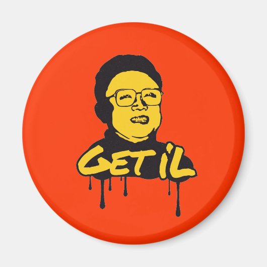 Kim Jong Il - Get's Il Magneet (Voorkant)