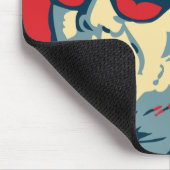 Kim Jong Il - Juche: OHP Mousepad Muismat (Hoek)