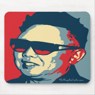 Kim Jong Il - Juche: OHP Mousepad Muismat