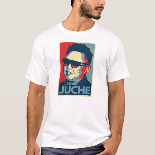 Kim Jong Il - Juche: OHP T-Shirt (Voorkant)
