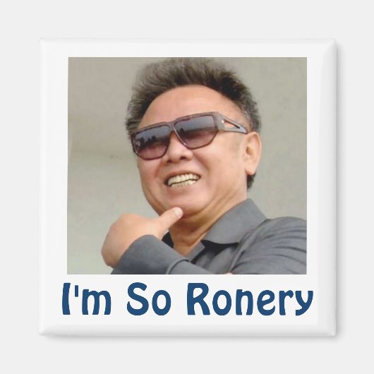 Kim Jong-il Magneet (Voorkant)