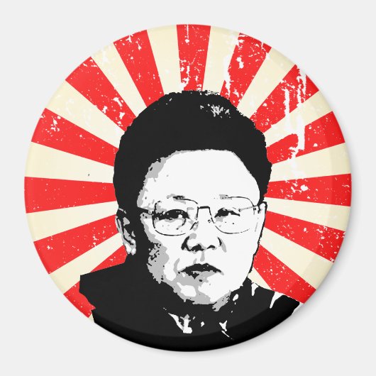Kim Jong Il Magneet (Voorkant)