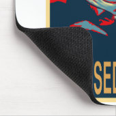 Kim Jong-il met een vergunning aan Il Mousepad Muismat (Hoek)