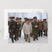 Kim Jong-il, Noord-Korea Briefkaart (Voorkant / Achterkant)