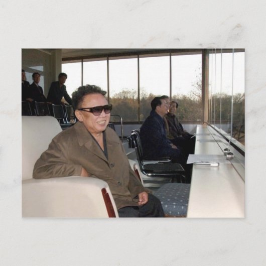 Kim Jong-il, Noord-Korea Briefkaart (Voorkant)