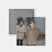 Kim Jong-il, Noord-Korea Magneet (Voorkant / Achterkant)