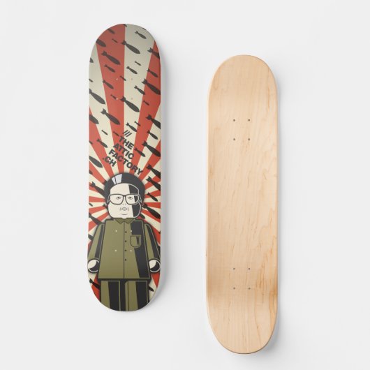 Kim Jong-il Persoonlijk Skateboard (Voorkant)