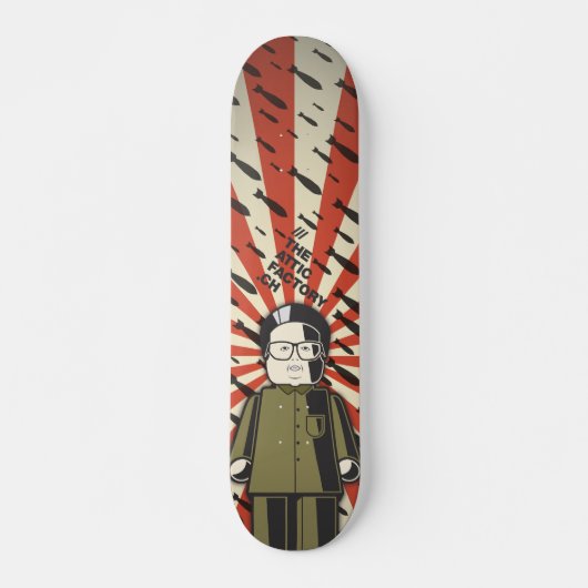 Kim Jong-il Persoonlijk Skateboard (Voorkant)