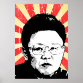 Kim Jong Il Poster (Voorkant)