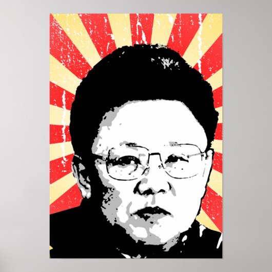 Kim Jong Il Poster (Voorkant)