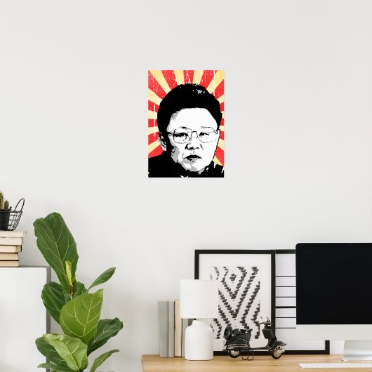 Kim Jong Il Poster (Thuiskantoor)