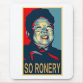 Kim Jong-Il So Ronery Mousepad Muismat (Voorkant)