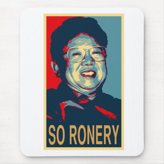 Kim Jong-Il So Ronery Mousepad Muismat (Voorkant)