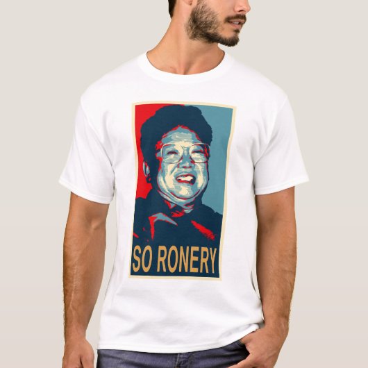 Kim Jong-Il So Ronery Shirt (Voorkant)