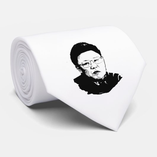 Kim Jong Il Stropdas (Opgerold)