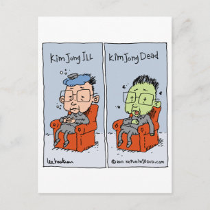 kim jong ill briefkaart