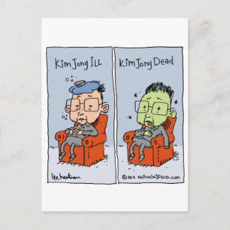 kim jong ill briefkaart