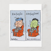 kim jong ill briefkaart (Voorkant)