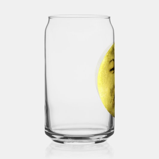 Kim Jong Moon Funny Blikvorm Glas (Rechts)