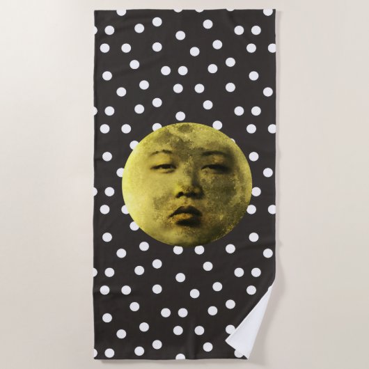 Kim Jong Moon Grappig Strandlaken (Voorkant)