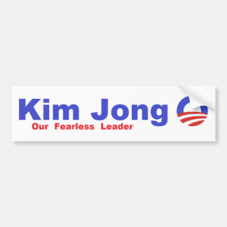Kim Jong O Bumpersticker