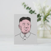 Kim Jong-un | 김 정 은 Briefkaart (Staand voorkant)