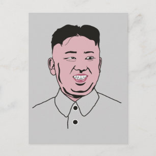 Kim Jong-un 김 정 은 Briefkaart