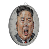 Kim Jong-un Dartboard - Redart-ed Dartbord (Voorkant Links)