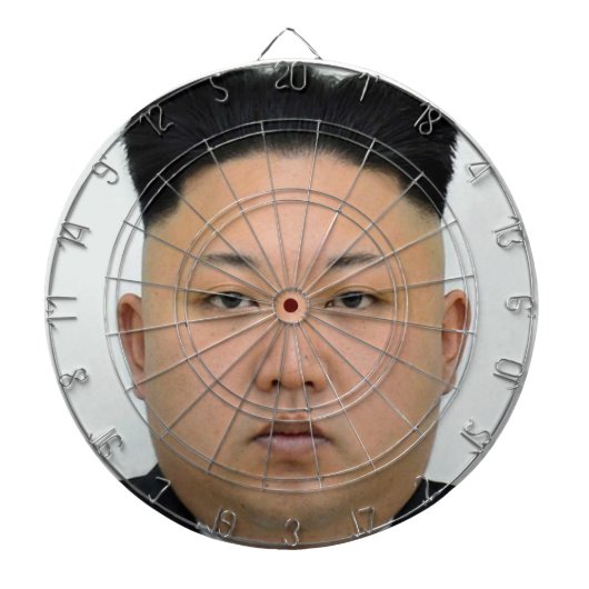 Kim Jong Un Dartbord (Voorkant)