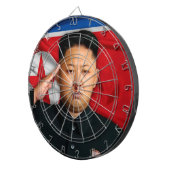 Kim Jong Un Dartbord (Voorkant Rechts)