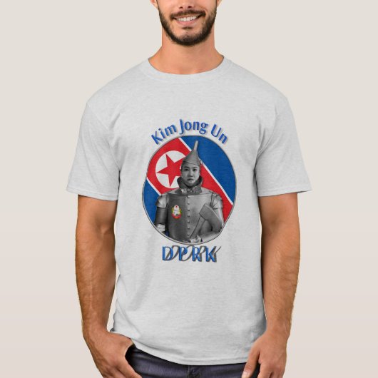 Kim Jong Un - DPRK / "DORK" T-shirt (Voorkant)
