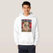 Kim Jong Un Hoodie - Zonnebril, goed humeur (Voorkant volledig)