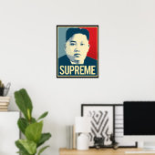 Kim Jong Un - Hoogste Poster - Propaganda - (Thuiskantoor)