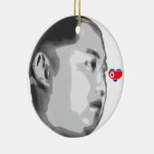 Kim Jong-Un Keramisch Ornament (Rechts)
