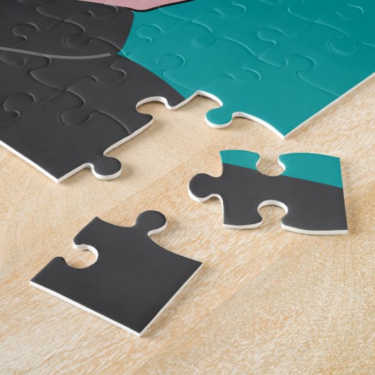 Kim Jong-un & kernraket Legpuzzel (Zijkant)