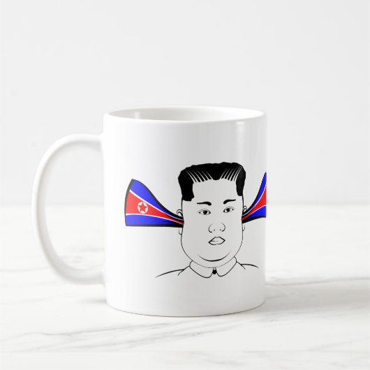 Kim Jong Un Koffiemok (Links)