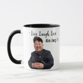 Kim Jong Un, Live, Lach, Liefde, Meme Gift Mok (Links)