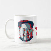 Kim Jong-un Noord-Korea Koffiemok (Links)