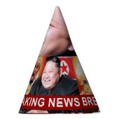 Kim Jong Un Party Pet Feesthoedjes (Rechts)