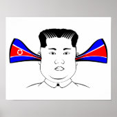 Kim Jong Un Poster (Voorkant)