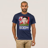 Kim Jong Un Propaganda - BOOM - T-shirt (Voorkant volledig)