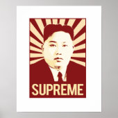 Kim Jong Un Propaganda - Opperste - Poster (Voorkant)