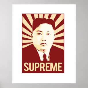 Kim Jong Un Propaganda - Opperste - Poster