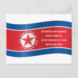 Kim Jong un Quote Kim Summit Noord-Korea Verenigde Briefkaart